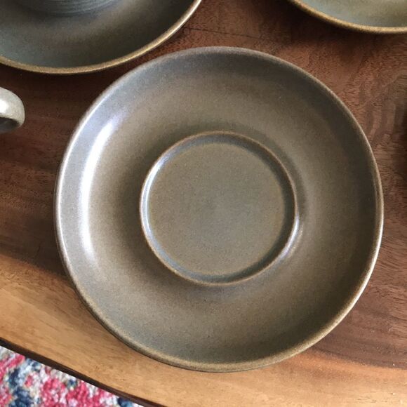 8 LANGLEY England Coffee Cups & Saucers - Picture 3 of 4